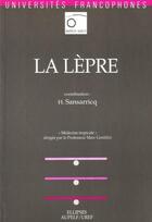 Couverture du livre « La lepre » de Sansarricq H. aux éditions Ellipses
