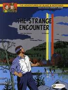 Couverture du livre « Blake et Mortimer t.5 : the strange encounter » de Jean Van Hamme et Ted Benoit aux éditions Cinebook