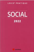 Couverture du livre « Social (édition 2022) » de  aux éditions Lexisnexis