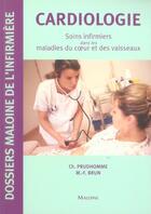 Couverture du livre « Dmi - cardiologie » de Brun M. Pruhomme C. aux éditions Maloine