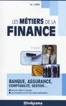 Couverture du livre « Métiers de la finance (8e édition) » de Marie-Lorene Gineste aux éditions Studyrama