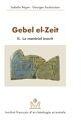 Couverture du livre « Gebel el-zeit. ii. le materiel inscrit. moyen empire - nouve » de Regen/Soukiassi aux éditions Ifao