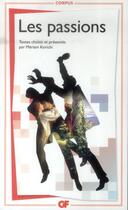 Couverture du livre « Les passions » de Meriam Korichi aux éditions Flammarion