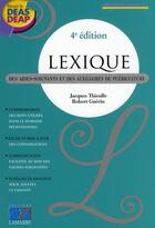 Couverture du livre « Lexique des as et des ap 4e ed » de  aux éditions Lamarre