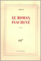 Couverture du livre « Roman Inacheve » de Louis Aragon aux éditions Gallimard
