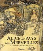 Couverture du livre « Alice au pays des merveilles » de Lewis Carroll aux éditions Tourbillon