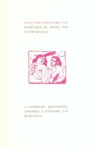 Couverture du livre « Essai sur l exotisme - une esthetique du divers » de Segalen/Joly-Segalen aux éditions Fata Morgana