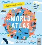 Couverture du livre « World atlas : scratch and discover » de Charlotte Trounce aux éditions Frances Lincoln