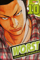 Couverture du livre « Worst t.10 » de Hiroshi Takahashi aux éditions Panini
