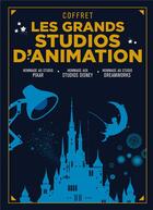 Couverture du livre « Coffret les grands studios d'animation : hommage au studio Pixar, hommage aux studios Disney, hommage au studio Dreamworks » de  aux éditions Ynnis