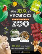 Couverture du livre « Une saison au zoo ; mes jeux de vacances ; du CM1 au CM2 » de  aux éditions Larousse