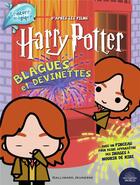 Couverture du livre « Harry potter - blagues et devinettes (peinture magique) » de  aux éditions Gallimard-jeunesse