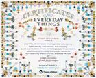 Couverture du livre « Certificates for everyday things /anglais » de Marian Bantjes aux éditions Thames & Hudson