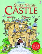 Couverture du livre « Sticker puzzle castle » de Susannah Leigh aux éditions Usborne