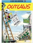 Couverture du livre « Lucky Luke t.47 ; outlaws » de Rene Goscinny et Morris aux éditions Cinebook