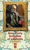 Couverture du livre « Scandale et calomnie » de Anne Perry aux éditions 12-21