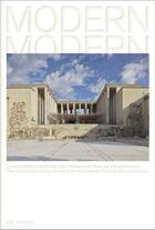 Couverture du livre « Modern modern : la réhabilitation du Musée d'Art moderne de Paris par h2o Architectes » de  aux éditions Park Books