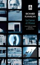Couverture du livre « La fureur et l'ennui » de Flanagan Richard aux éditions Actes Sud