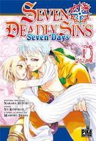 Couverture du livre « Seven deadly sins - seven days Tome 1 » de Nakaba Suzuki et Yo Kokikuji aux éditions Pika