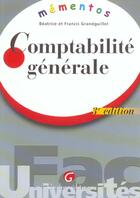 Couverture du livre « Memento comptabilite generale 3e (3e édition) » de Grandguillot/Grandgu aux éditions Gualino