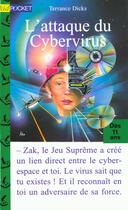 Couverture du livre « L'Attaque De Cybervirus » de Terrance Dicks aux éditions Pocket Jeunesse