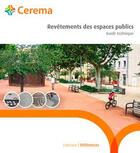 Couverture du livre « Revêtements des espaces publics » de  aux éditions Cerema