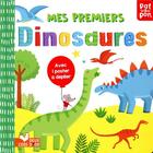 Couverture du livre « Mes premiers dinosaures - livre avec poster a deplier » de Karabatzia Villie aux éditions Deux Coqs D'or