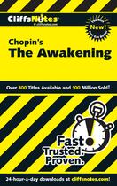 Couverture du livre « CliffsNotes on Chopin's The Awakening » de Kelly Maureen aux éditions Houghton Mifflin Harcourt