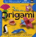 Couverture du livre « Origami ; tout en couleurs » de Margaret Van Sicklen aux éditions Editions 365