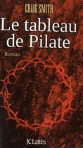 Couverture du livre « Le tableau de Pilate » de Craig Smith aux éditions Lattes