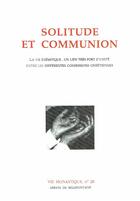 Couverture du livre « Solitude et communion » de  aux éditions Bellefontaine
