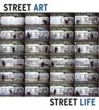 Couverture du livre « Street art street life » de Bussard Katherine aux éditions Aperture