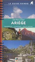 Couverture du livre « Ariege/guide rando » de Jean-Pierre Sirejol aux éditions Rando
