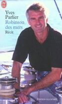 Couverture du livre « Robinson des mers » de Parlier Yves aux éditions J'ai Lu