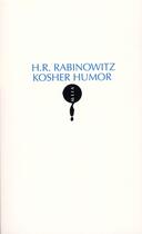 Couverture du livre « Kosher humor » de H. R. Rabinowitz aux éditions Allia