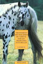 Couverture du livre « Traitement des maladies du cheval par les medecines naturelles » de Lapeire Claude aux éditions Maloine