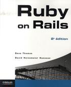 Couverture du livre « Ruby on rails » de Thomas D Heinem aux éditions Eyrolles