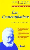 Couverture du livre « Les contemplations, de Victor Hugo » de Didier Fournet aux éditions Breal
