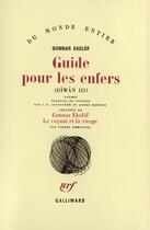 Couverture du livre « Guide Pour Les Enfers » de Gunnar Ekelof aux éditions Gallimard