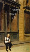 Couverture du livre « La fin » de Salvatore Scibona aux éditions Christian Bourgois