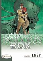 Couverture du livre « Pandora's box t.5 ; envy » de Didier Alcante et Alain Henriet aux éditions Cinebook