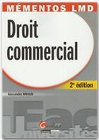 Couverture du livre « Droit commercial (2e édition) » de Alexandre Braud aux éditions Gualino Editeur