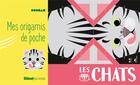 Couverture du livre « Mes origamis de poche ; chats » de Cochae aux éditions Glenat Jeunesse