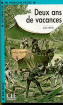 Couverture du livre « Deux ans de vacances niveau 2 » de Jules Verne aux éditions Cle International