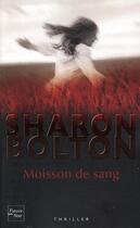 Couverture du livre « Moisson de sang » de Bolton Sharon J. aux éditions Fleuve Editions