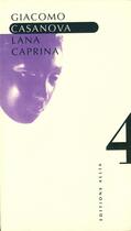 Couverture du livre « Lana Caprina » de Casanova aux éditions Allia