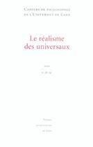 Couverture du livre « Cahiers de philosophie » de Cha Carraud Vincent aux éditions Pu De Caen