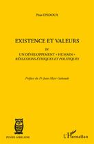 Couverture du livre « Existence et valeurs t.4 ; un développement 