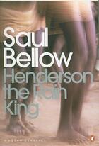 Couverture du livre « Henderson the rain king » de Saul Bellow aux éditions Adult Pbs