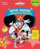 Couverture du livre « Mickey - mon annee de moyenne section (4-5 ans) » de Collectif Disney aux éditions Hachette Education